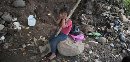 Traurige Realität: Kinderarmut (Guatemala-Stadt, 11.6.2012)