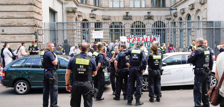 Als Aktivisten der Palästina-Solidarität am 23. Mai 2024 ein Ins... Als Aktivisten der Palästina-Solidarität am 23. Mai 2024 ein Ins...