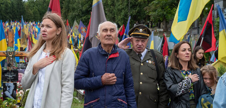 Im westukrainischen Lwiw sind am »Tag der Unabhängigkeit« vor al... Im westukrainischen Lwiw sind am »Tag der Unabhängigkeit« vor al...