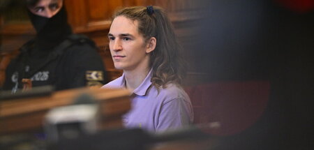 Maja T. am Mittwoch im Gerichtssaal in Budapest Maja T. am Mittwoch im Gerichtssaal in Budapest