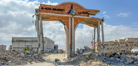 Dem Erdboden gleichgemacht: Von der israelischen Armee zerstörte... Dem Erdboden gleichgemacht: Von der israelischen Armee zerstörte...