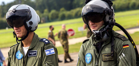 Bei der Luftwaffe funktioniert die deutsch-israelische Kriegsgem... Bei der Luftwaffe funktioniert die deutsch-israelische Kriegsgem...