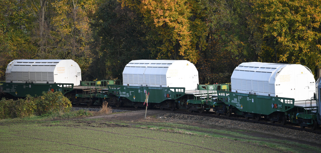 Nuclear waste in Philippsburg: The Castor train is coming [Online-Abo]