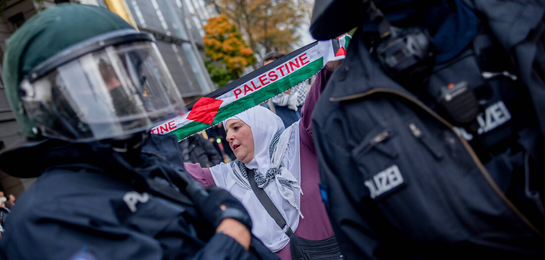 Palästina-Demonstrationen: Wieder Sprachverbote