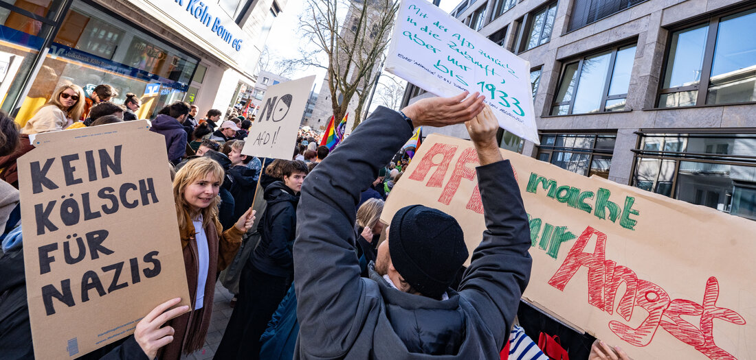 AfD-Konferenz in Köln: Agitation im Angstraum [Online-Abo]