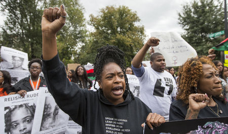 Demonstration gegen Rassismus am 30. September in Washington