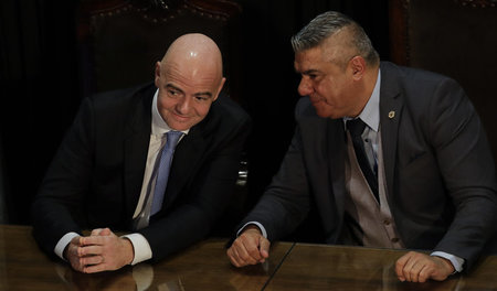 Neulich in Buenos Aires: Gianni Infantino und Claudio »Chiqui« T...