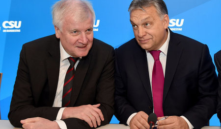 Einer wie der andere: Horst Seehofer (l.) wird seinen Freund Vik...