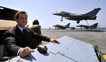 Früher auf dem Flugzeugträger »Charles de Gaulle«, jetzt in Poli...