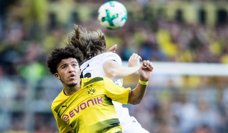 Bald wieder in England? Die 18jährige BVB-Hoffnung Jadon Sancho ...