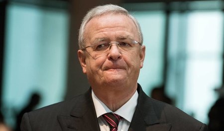 Martin Winterkorn im Abgas-Untersuchungsausschuss des Bundestags...