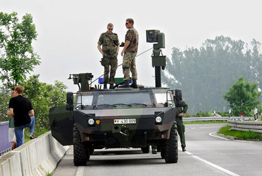 Illegaler Einsatz: Die Bundeswehr darf die Polizei nicht durch A...