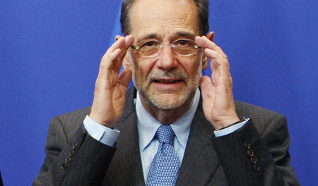 Ausgebremst: Javier Solana