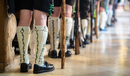 Stillgestanden in Kochel Am See: Maria Himmelfahrt beim Festgott...