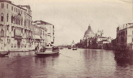 Schöne alte Zeiten: Canal Grande, Venedig, 19. Jahrhundert