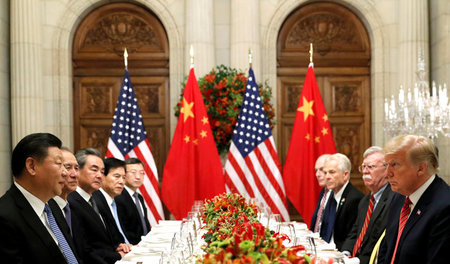 Im »Handelskrieg«: Chinas Staatspräsident Xi und sein US-amerika...