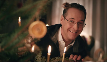 Es ist nicht das Christkind, sondern Heinz-Christian »HC« Strach...