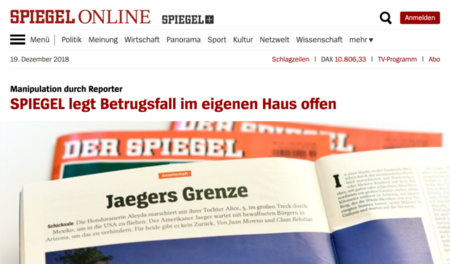 Screenshot Spiegel online