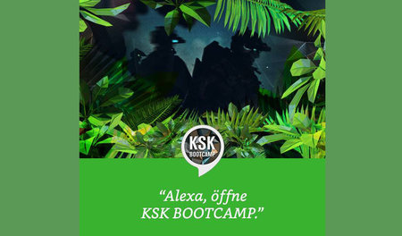 Connect the KSK-System, Alexa, pardon, KSK-Bootcamp