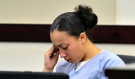 Cyntoia Brown im November 2012 während einer Anhörung in Nashvil...