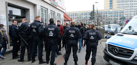 Polizeieinsatz im April vergangenen Jahres in Hannover: Im Fokus...