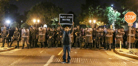 »Black Lives Matter«-Protest in St. Louis (September 2017)