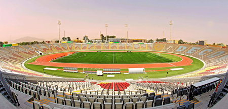 Der Himmel über Limas »Estadio Olímpico de la Universidad Nacion...