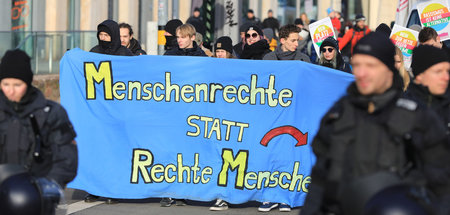 Die Initiative »Weltoffenes Magdeburg« geht auf die Straße, um d...