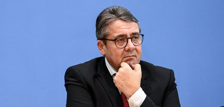 Hat bald ein ganzes Panini-Album mit jW-Porträts: Sigmar Gabriel...