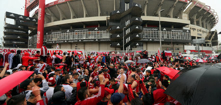 Haben die Nase vorn: River Plate kann dank seines Drei-Punkte-Vo...