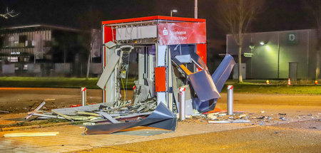 Bruchsal, Baden-Württemberg, 7.3.2020: Die Panzerknacker haben z...