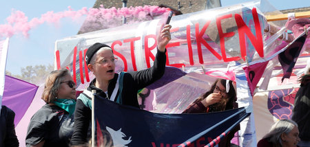 Demonstration zum 1. Mai 2019 in Zürich