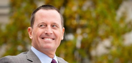 Grinst viel: Richard Grenell (Berlin, 8.11.2019)