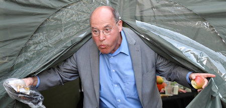 Auf ins Gefecht: Gregor Gysi (Dresden, 24.4.2019)