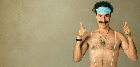 Sacha Baron Cohen als Borat