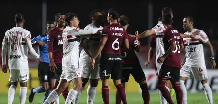 »Es brannte« – São Paulo gegen Atlético Lanús am 4. November 202...