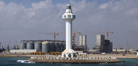 Leuchtturm von Port Sudan am Roten Meer