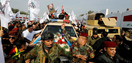 Beerdigung von General Kassem Soleimani am 4. Januar in Bagdad