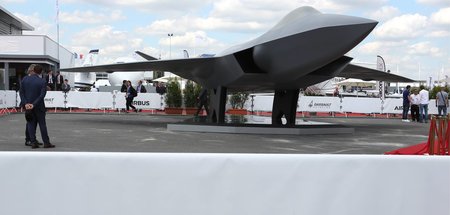 Das Kampfflugzeug »Next Generation Fighter«, entwickelt im Rahme...