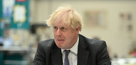 Gepflegt unkonventionell: Der britische Premierminister Boris Jo...