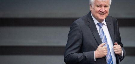 Horst Seehofer am 26. September 2019 im Bundestag