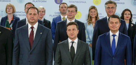 Hat große Träume: Der ukrainische Präsident Wolodimir Selenskij ...