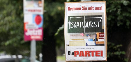 Londoner Marketingfirmen wollten der Spaßtruppe Die PARTEI mit H...