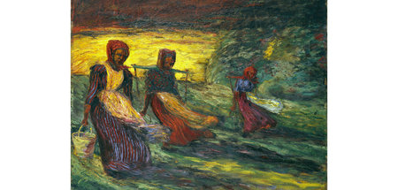 Emil Nolde: »Melkmädchen« (1903, Öl auf Leinwand, 64,5 x 83 cm)