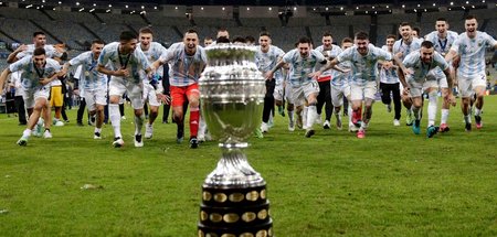 Ein Team von Freunden? Argentinien gewinnt die Copa América 2021...