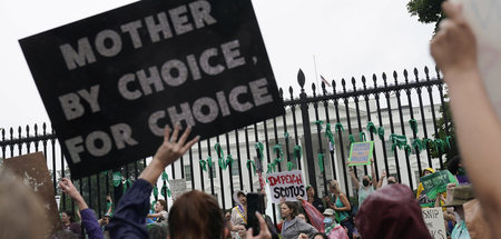 Protest gegen die Entscheidung des US Supreme Court zur Kriminal...