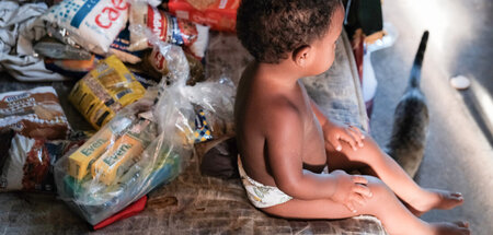 Mehr als die Hälfte der Bevölkerung Brasiliens ist vom Hunger be...