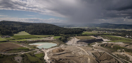 In dieser Landschaft soll ein Endlager für radioaktive Abfälle e...