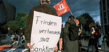 Protest gegen die Sanktionen gegen Russland (Düsseldorf, 16.9.20...