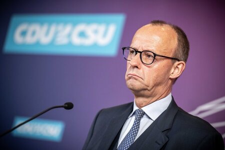 Genug Gelegenheit zum Stirnrunzeln: CDU-Chef Friedrich Merz (Ber...